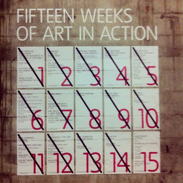 The art advent @tate tanks is nearly completed