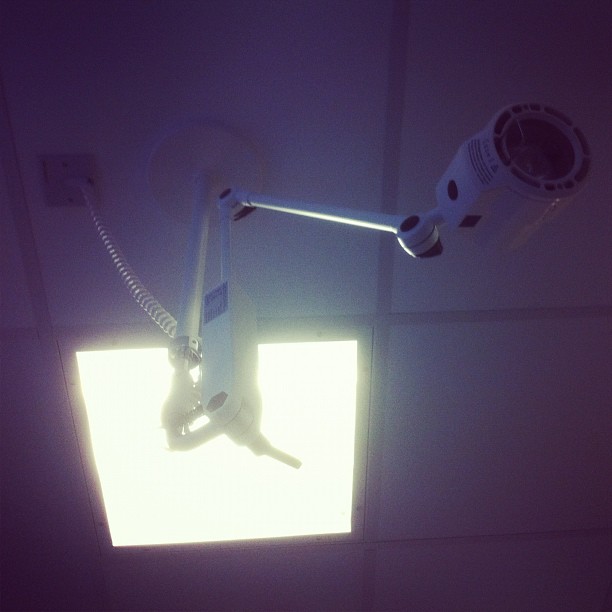 Interesting NHS orthopaedic light fitting.