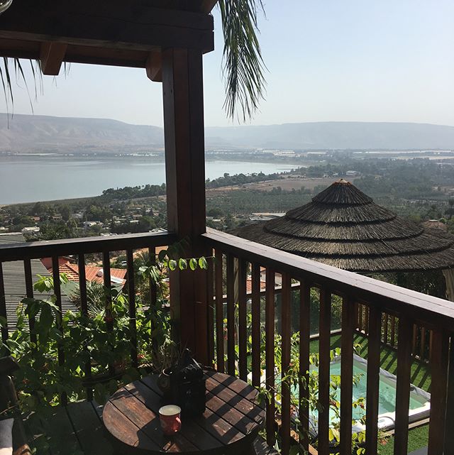 Sea of Galilee and a hot tub #win