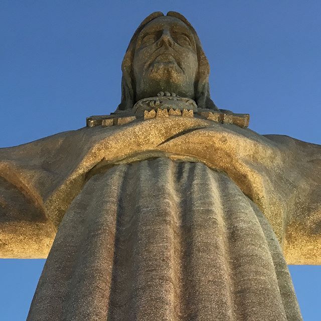 In Lisbon Game of Thrones is so popular they built a statue in memory of Ned Stark